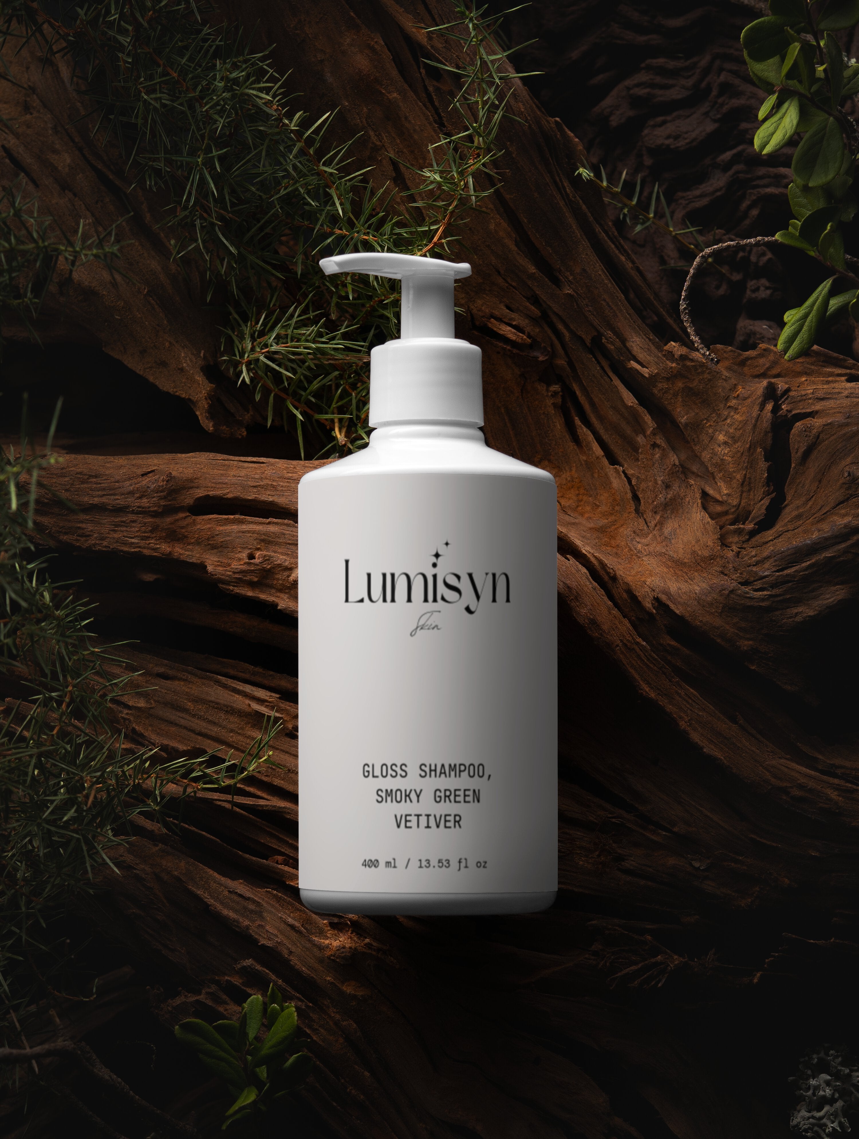Gloss Shampoo, Smoky Green Vetiver