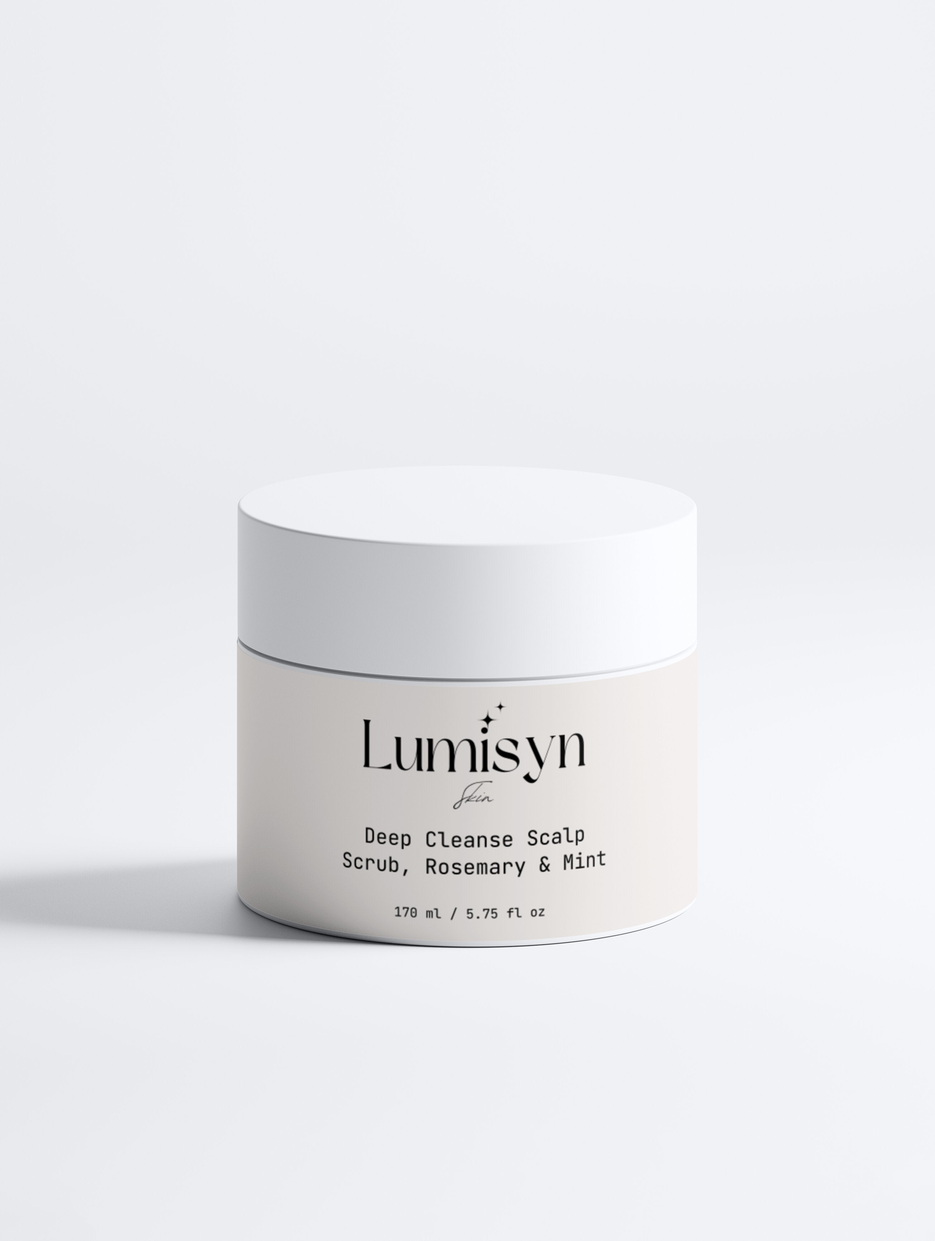Deep Cleanse Scalp Scrub, Rosemary & Mint